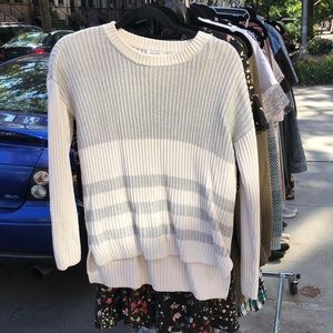 Barney’s stripe knit sweater